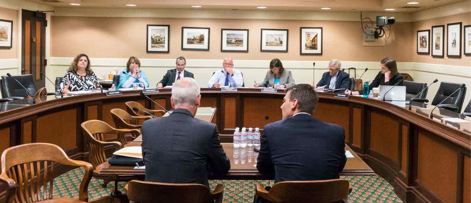 Organization Commission Hearing